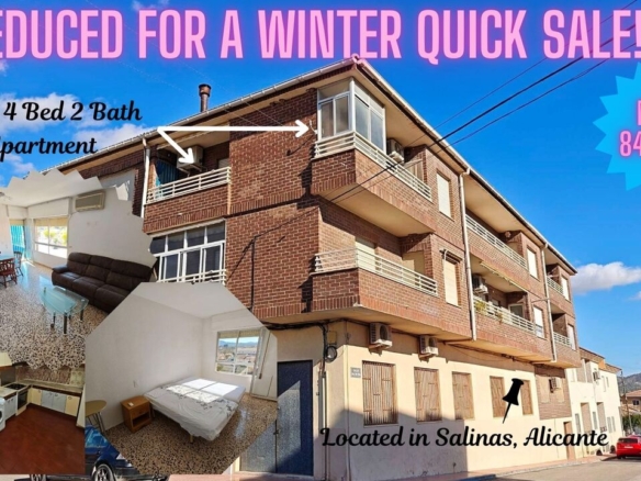 Apartment in Salinas (Alicante)